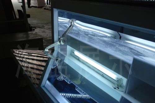 原厂标准三星手机柜台手机展示柜白色铁质烤漆 玻璃台面led灯现货